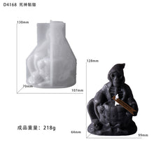 Load image into Gallery viewer, Halloween Reaper Candle Silicone Mold
