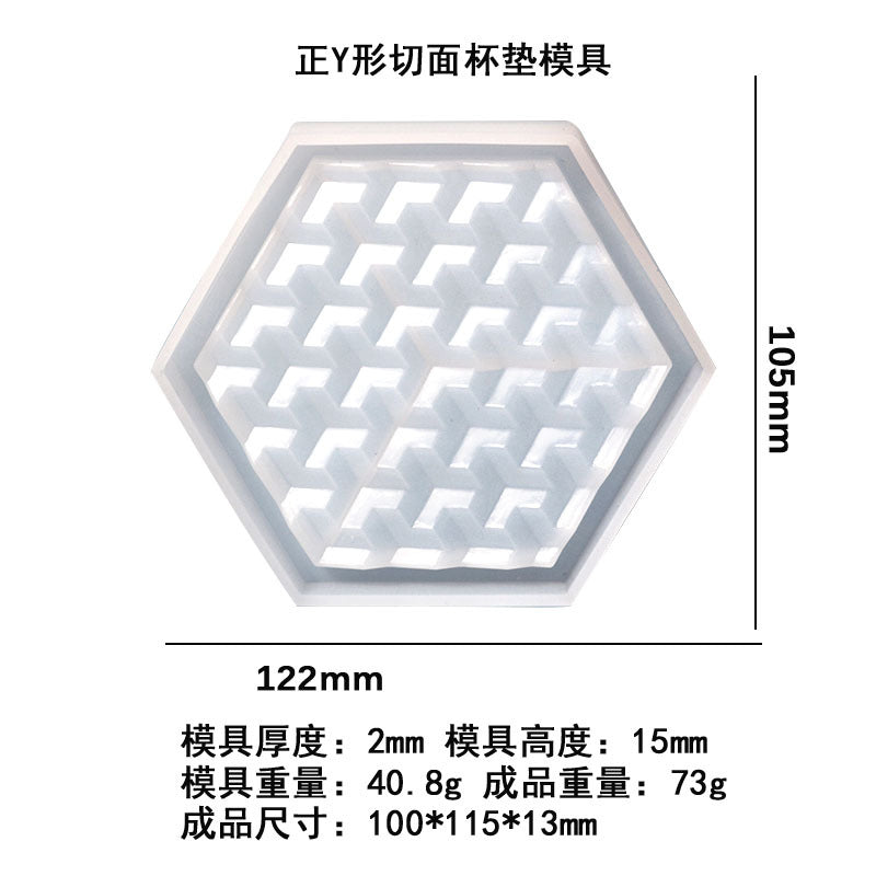 Hexagon Coaster Mold