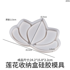 Butterfly Dragonfly Turtle Horse Head Lotus Clover Storage Box Mold