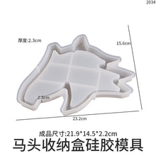 Load image into Gallery viewer, Butterfly Dragonfly Turtle Horse Head Lotus Clover Storage Box Mold
