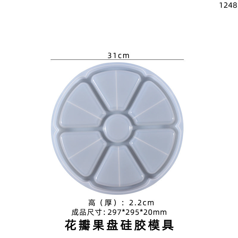 Multi Grid Petal Storage Tray Mold