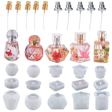 Load image into Gallery viewer, Small Cut Face Perfume Spray Bottle Silicone Mold
