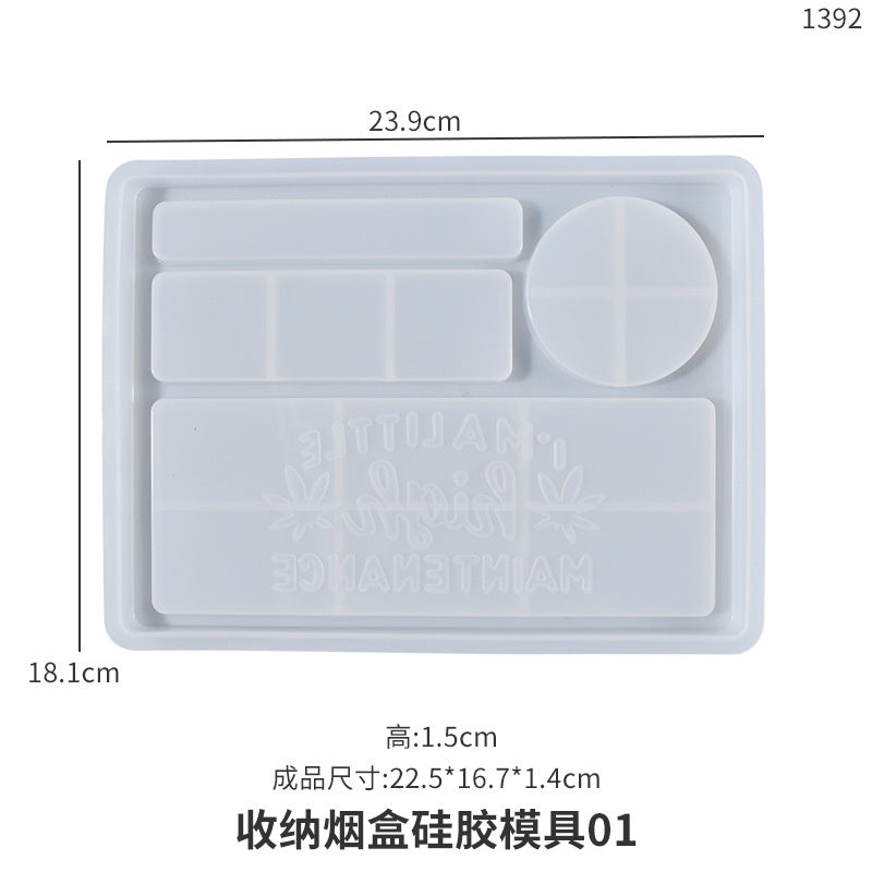 Cigarette Storage Box Silicone Mold