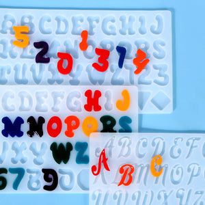 Alphabet Number Letters Mold