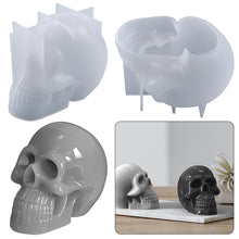 Load image into Gallery viewer, Skull Head Silicone Mold
