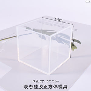 Cube Pyramid Ball Liquid Silicone Mold