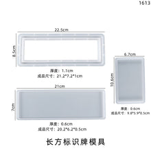 Load image into Gallery viewer, Rectangular Signboard Mold
