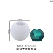 Load image into Gallery viewer, Small Cut Face Perfume Spray Bottle Silicone Mold
