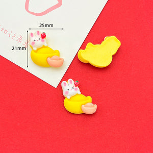 Blessing Resin Rabbit Year Accessories