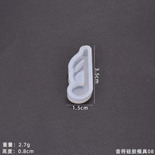 Load image into Gallery viewer, Animal Little Cat Music Notes Snowflake Dolphin Hippo Pendant Mold
