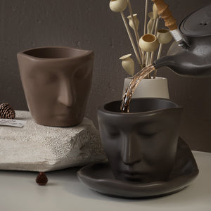 Face Storage Coaster Mold