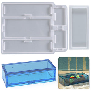 Assembly Rectangular Storage Box Mold