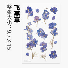 Load image into Gallery viewer, Dried Flower Stickers Material
