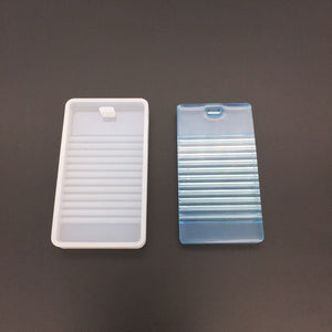 Washboard Bookmark Silicone Mold