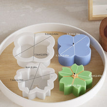Load image into Gallery viewer, Flower Candle Ornament Silicone Mold
