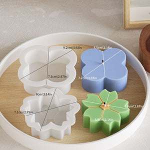 Flower Candle Ornament Silicone Mold