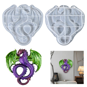 Semi 3D Magic Dragon Silicone Mold