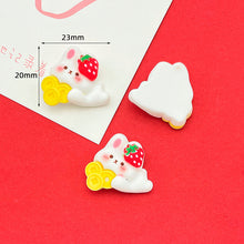 Load image into Gallery viewer, Blessing Resin Rabbit Year Accessories
