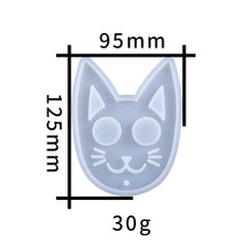 Load image into Gallery viewer, Cat Shaped Keychain Mold
