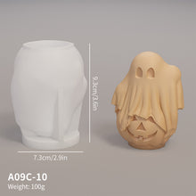 Load image into Gallery viewer, Ghost Pumpkin Zombie Ornaments Mold
