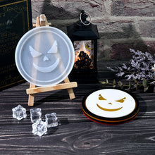 Load image into Gallery viewer, Halloween Series Funny Face Expression Coaster Mold
