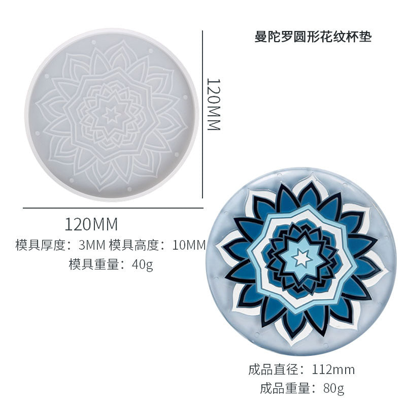 Mandala Coaster Mold