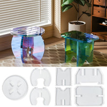 Load image into Gallery viewer, Square Circular Splicing Silicone Mold
