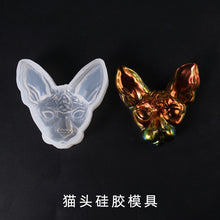 Load image into Gallery viewer, Cat Head Silicone Mold
