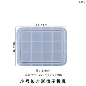 Rectangle Plate Tray Mold