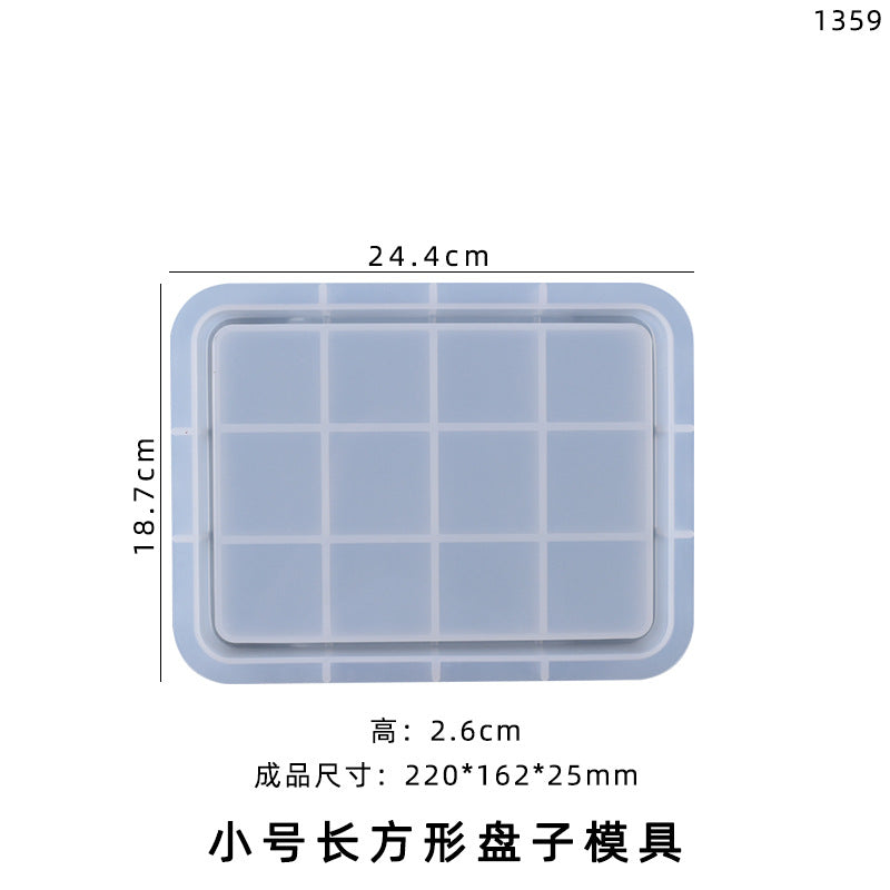 Rectangle Plate Tray Mold