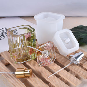 Flat Angle Perfume Bottle Table Mold