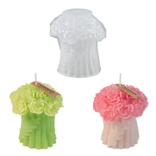 Load image into Gallery viewer, 3D Hand-held Flower Candle Mold
