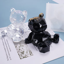 Load image into Gallery viewer, Solid Geometry Little Lazy Bear Phone Holder Mold
