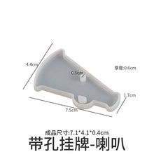 Load image into Gallery viewer, T-shirt Bottle Cup Horn Pendant Mold
