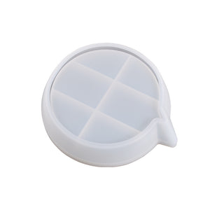 Cloud Round Square Storage Tray Silicone Mold