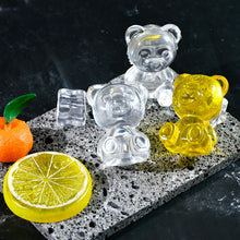 Load image into Gallery viewer, Little Bear Ice Grid Silicone Mold
