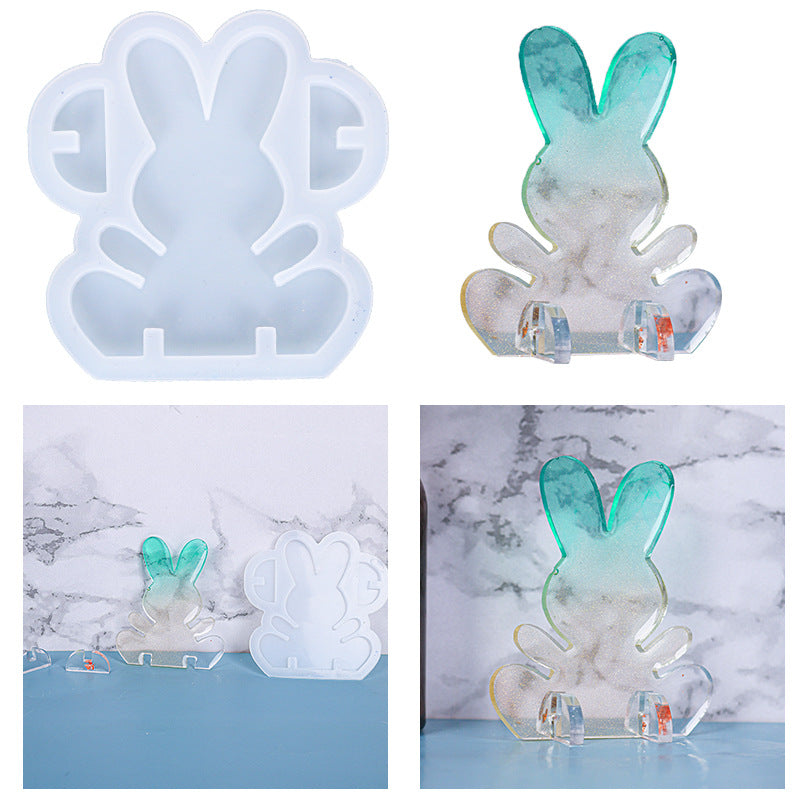 Christmas Rabbit Silicone Mold