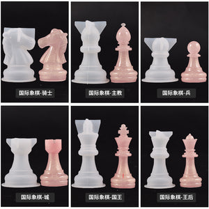 Chess Board and Pieces Mold