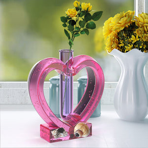 Hexagonal Love Flower Tube Mold