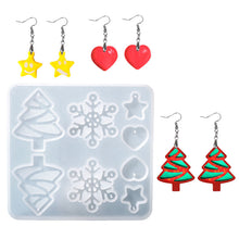 Load image into Gallery viewer, Christmas Earring Silicone Molds
