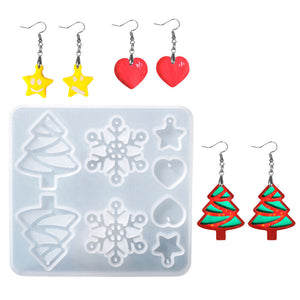 Christmas Earring Silicone Molds