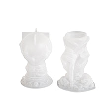 Load image into Gallery viewer, Halloween Ghost Hand Ball Candle Mold
