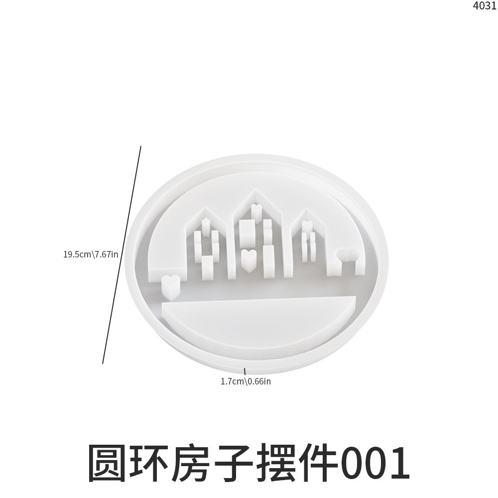 Circular House Decoration Mold