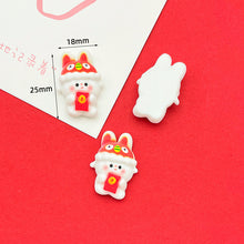 Load image into Gallery viewer, Blessing Resin Rabbit Year Accessories
