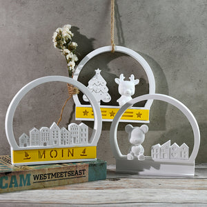 Semi-circular Plug-in Pendant Silicone Mold