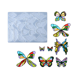 Butterfly Wings Earring Silicone Mold