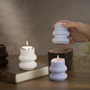 Stripe Candle Silicone Mold