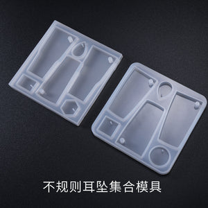 Irregular Eardrop Collection Mold