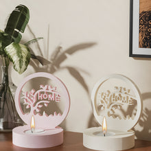 Load image into Gallery viewer, Tree Branch HOME Candlestick Silicone Mold

