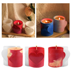 Love Candle Holder Molds Valentine's Day